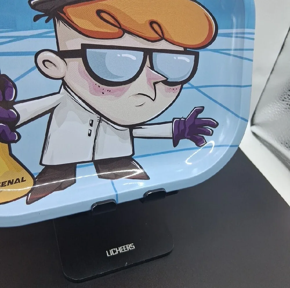 Blue Cartoon Scientist Party Tray - Home Party Supplies 7x5